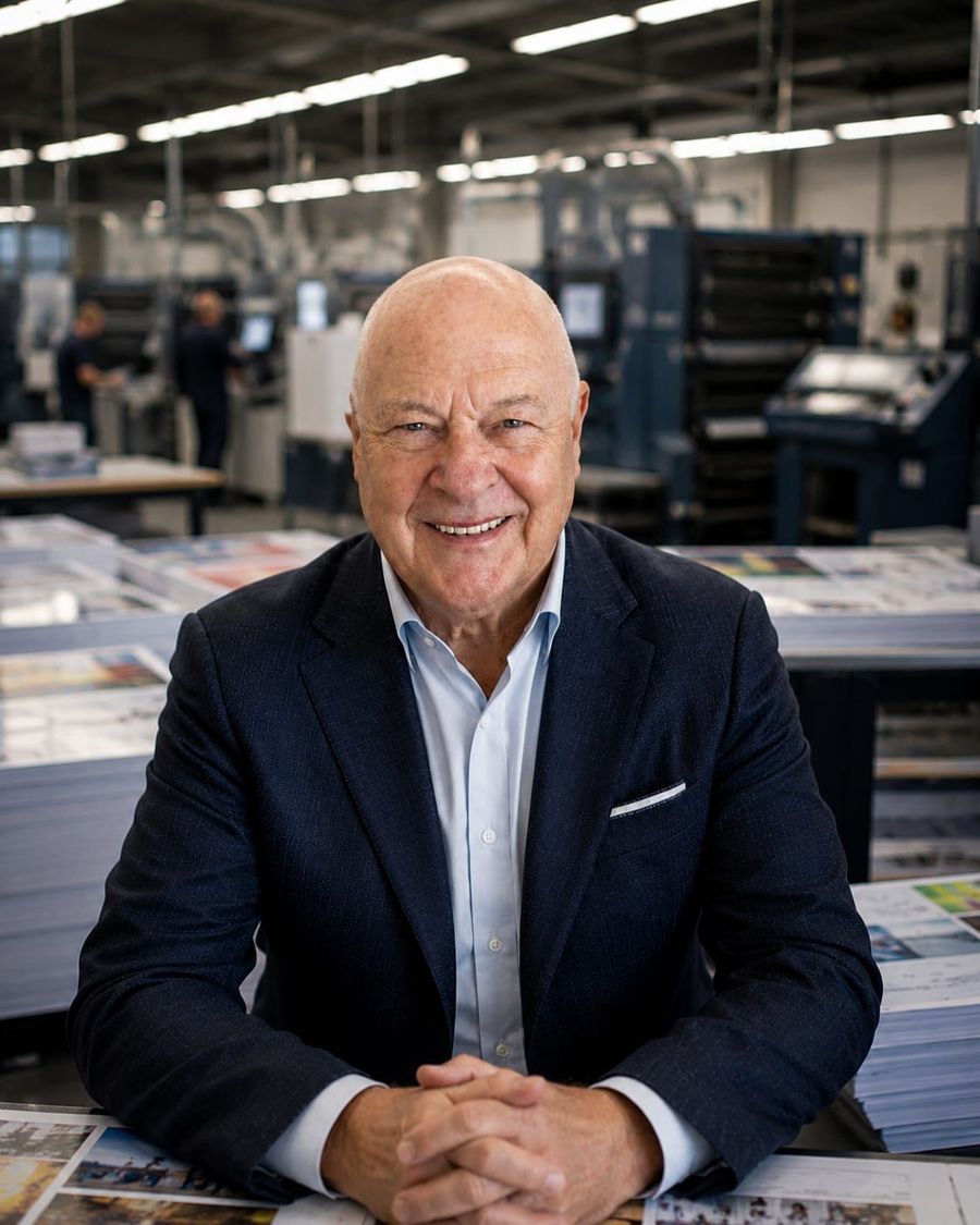 Portrait de Gille Amont, fondateur et CEO d'All Blue World